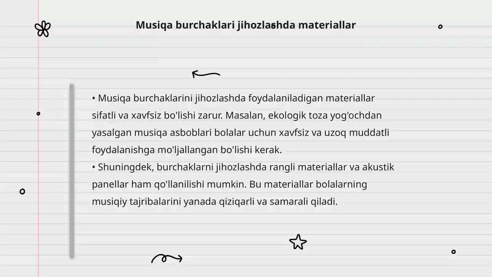 Turli yosh guruhlarda musiqa burchaklarini jihozlash 4
