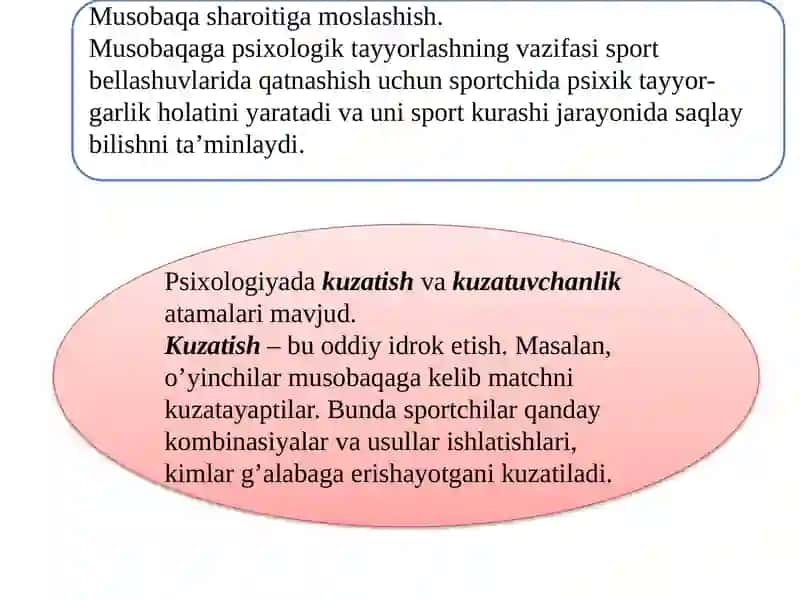 Sportchini tayyorlash tizimi 4
