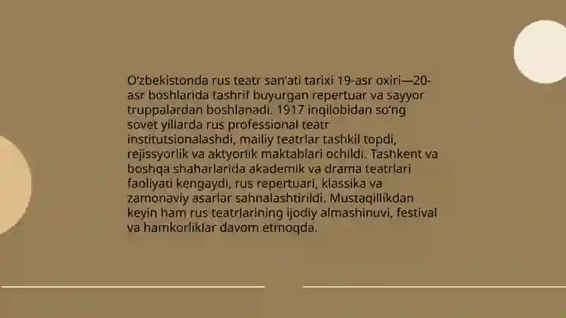 Oʻzbekistondagi rus adabiyoti va uning sahifalari 4