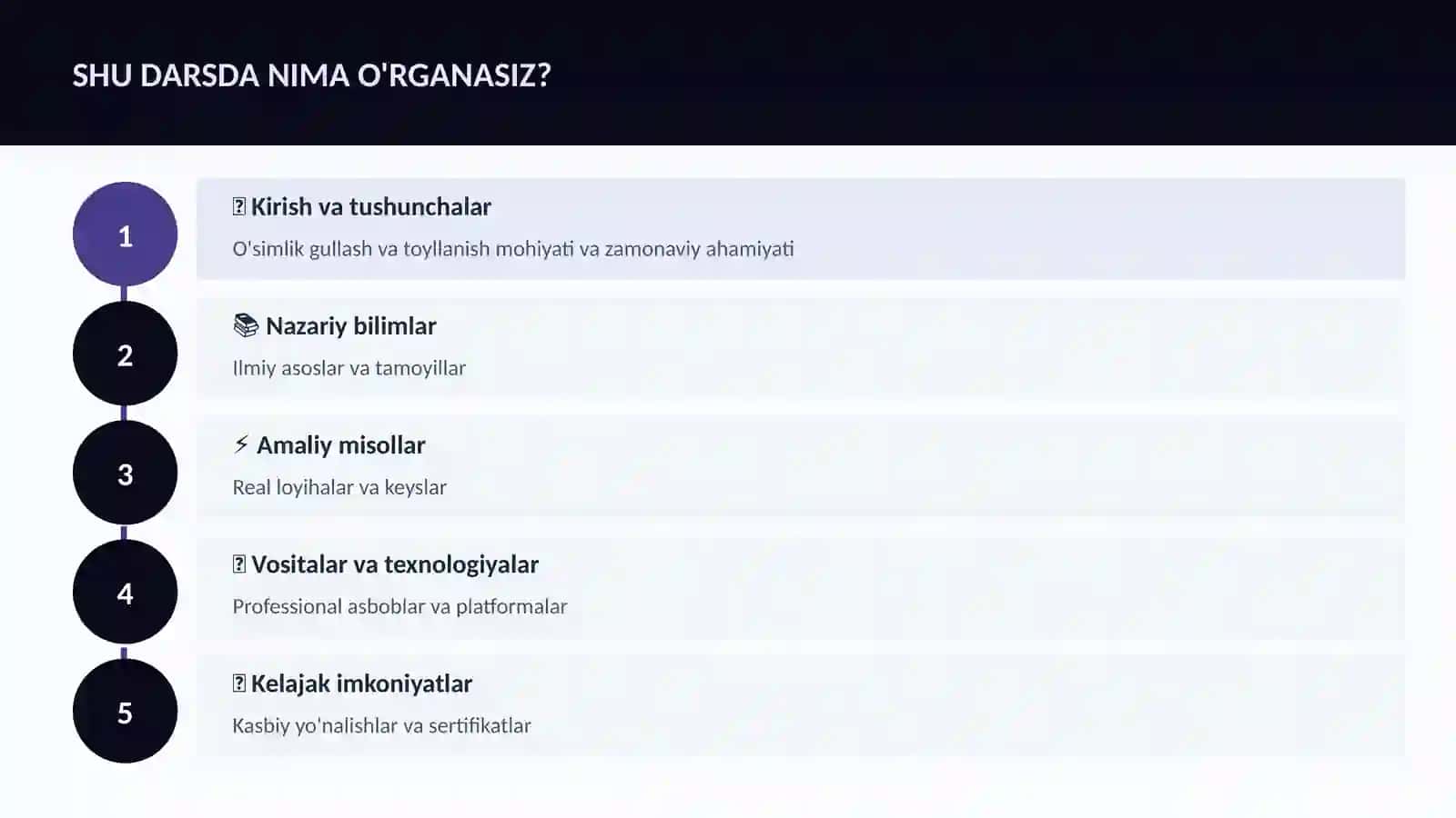 O'simlik gullash va toyllanish 4