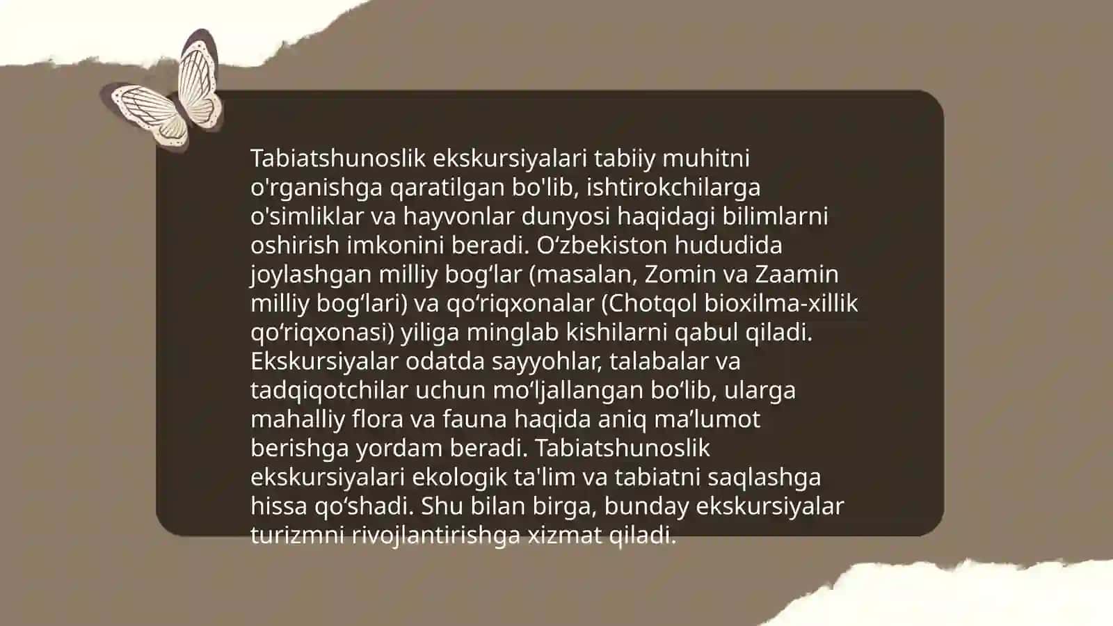 Tabiatshunoslik darslarida darsdan tashqari mashg'ulotlarni tashkil qilish 4