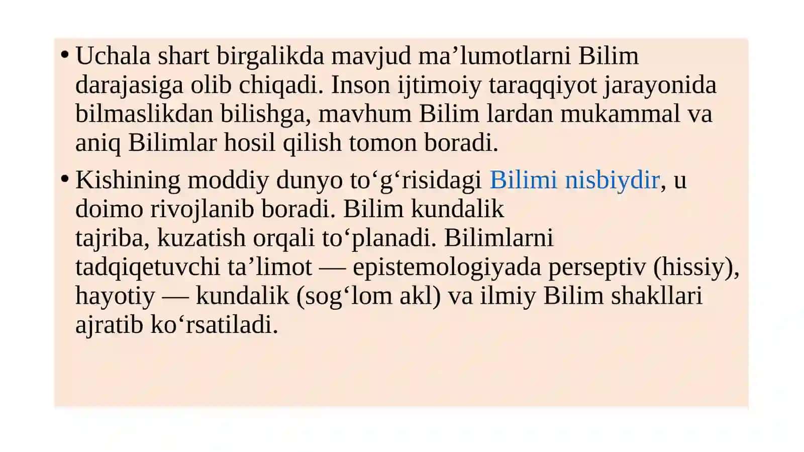 O`QUVCHILARNING BILIM, KO`NIKMA VA MALAKALARINI TASHXIS ETISH 4