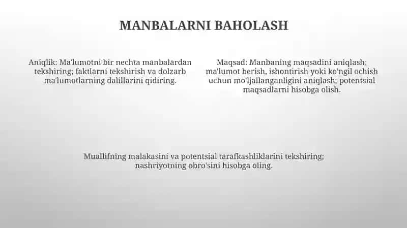 Maktab o'quvchising axborot madaniyati asoslari 4
