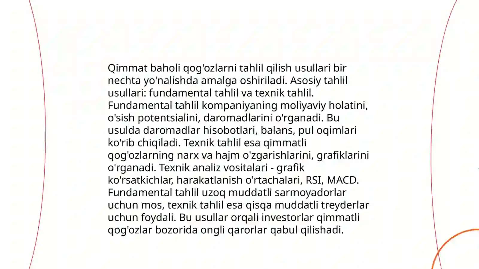 Qimmat baholi qog’ozlar bozori tarixi 4