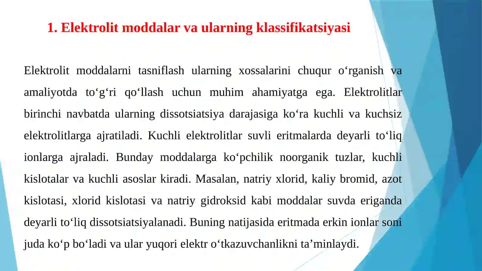 Muzlash harorati. Krioskopiya mavzusi 4