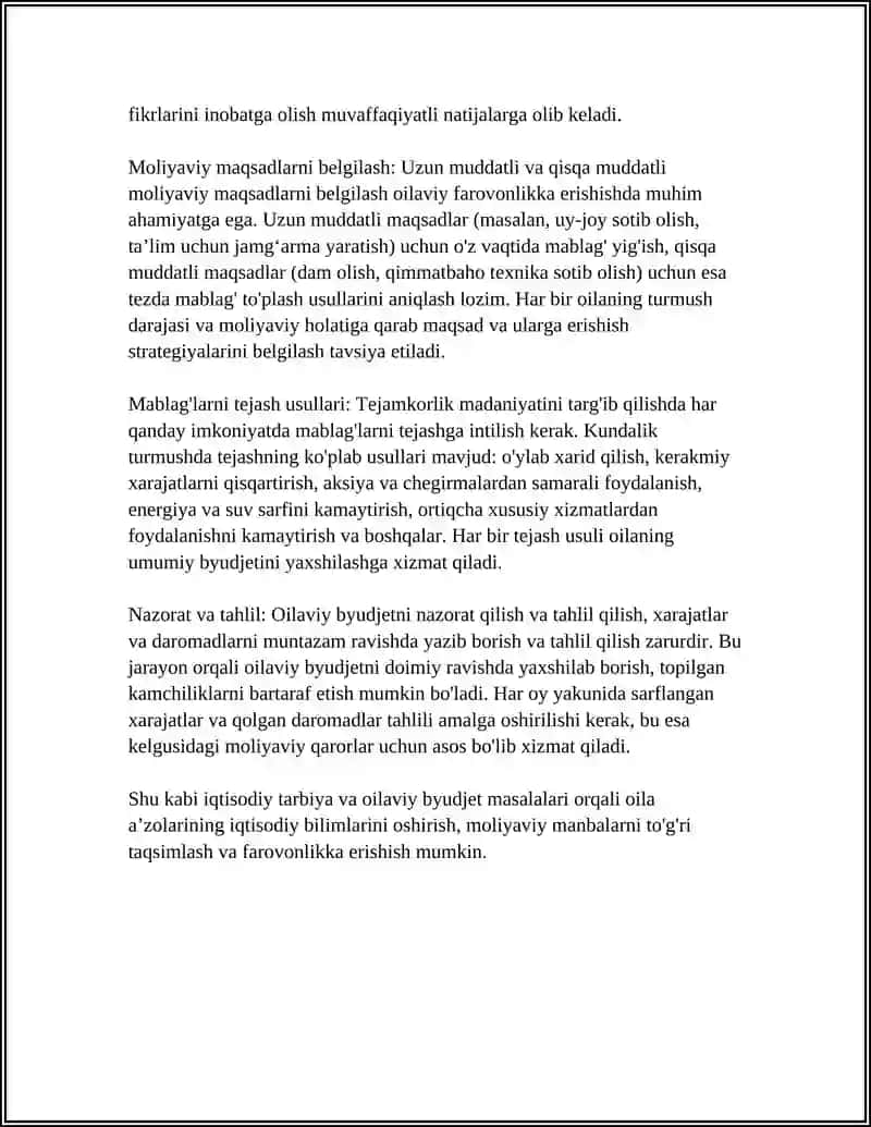 IQTISODIY TARBIYA 4