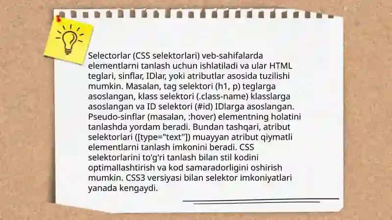 CSS sintaksisi 4