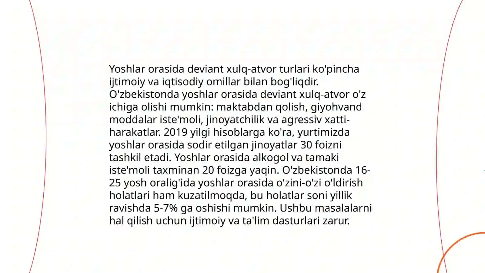 O‘quv-yoshlar o‘rtasida deviant xalq-atvor profiloftikasi 4