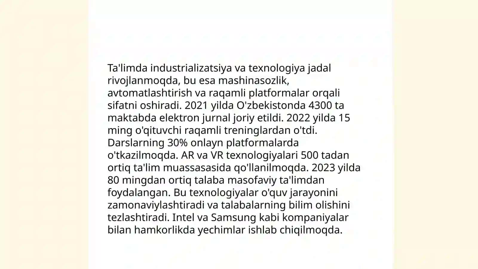 XX asr jahon talim tizimidagi global tendensiyalar 4
