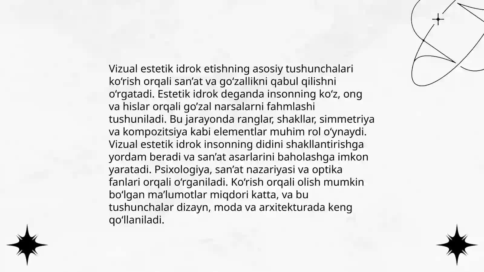 Olamni virtual va vizual estetik idrok etishning farqlari 4