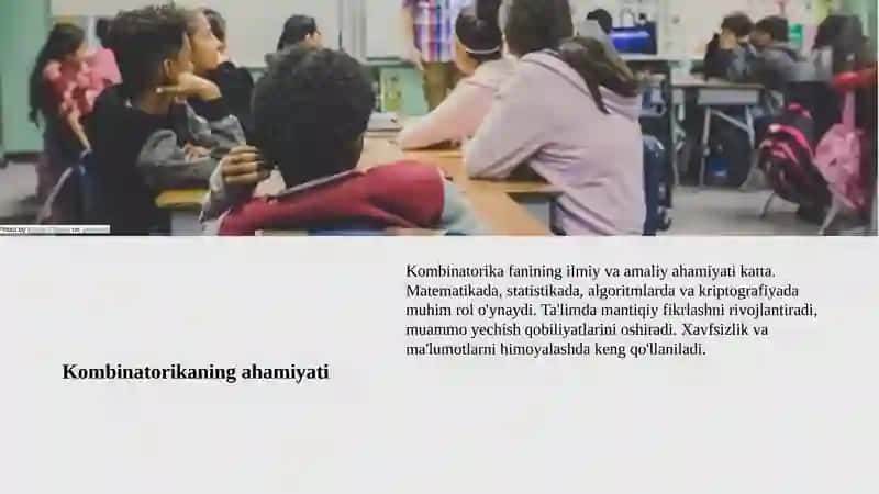 Qiziqarli Kombinatorika 4