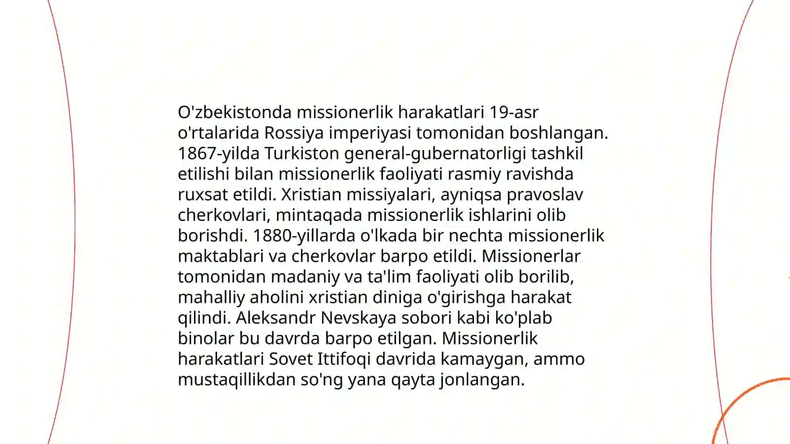 O'zbekistonda targ'ib etilgan missionerlik harakatlari va ularning oqibatlari 4