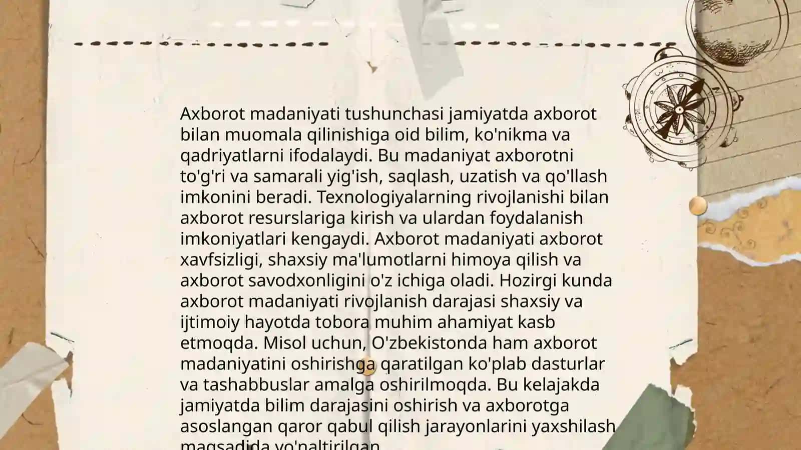 TA'LIM MUASSASASI MENEJMENTI O'QUVCHILARDA AXBOROT MADANIYATINI SHAKLLANTIRISH TEXNOLOGIYASI KORREKSION PEDAGOGIKA ASOSLARI 4