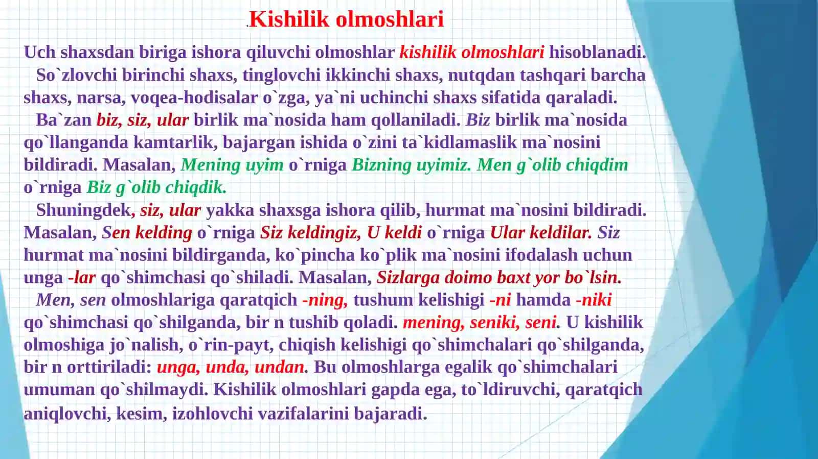 OLMOSHLARNING MA’NO XUSUSIYATLARI 4