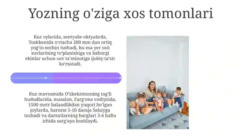 Bolalarni Turli Fasillar bilan tanishtirish 4