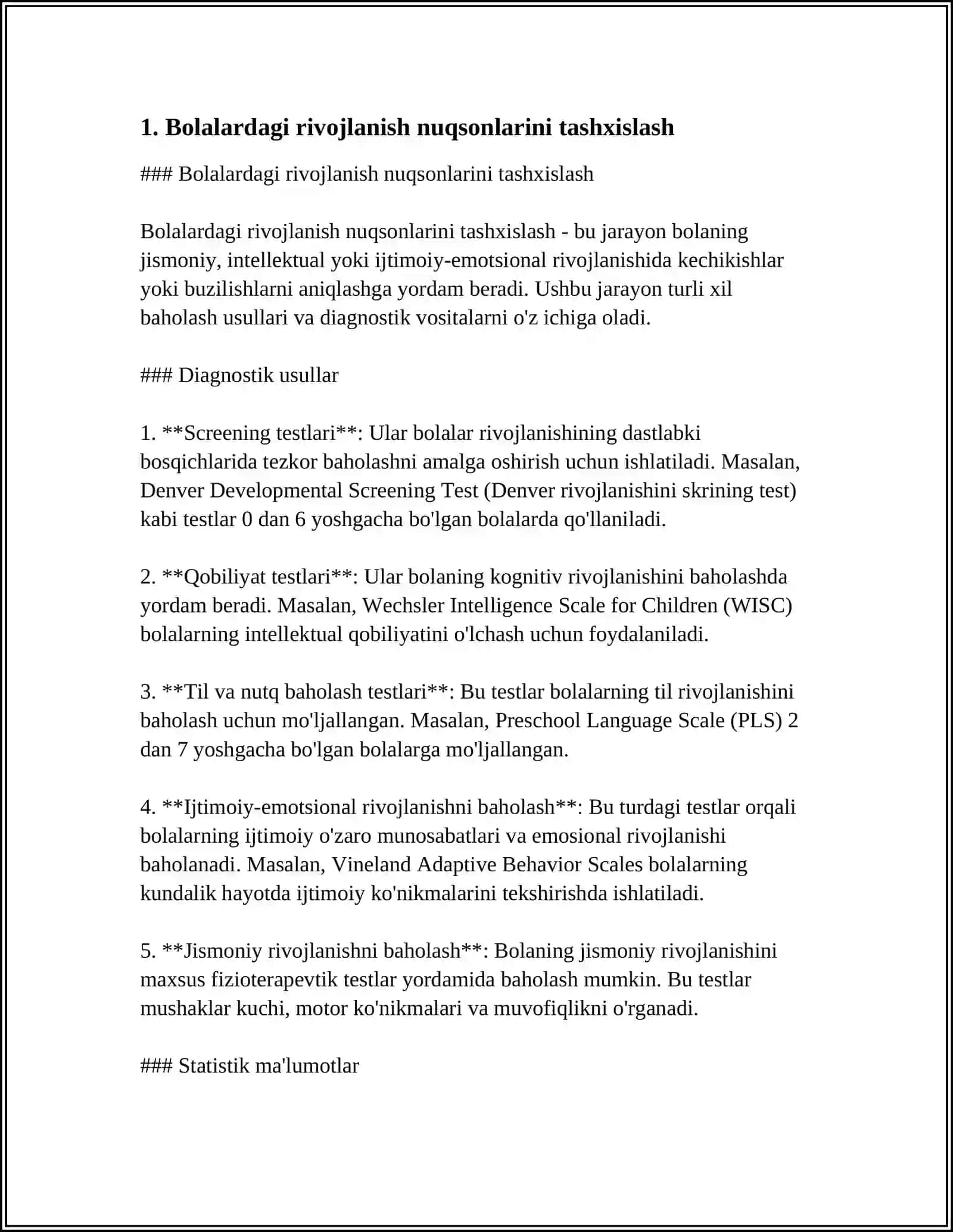 RIVOJLANISHIDA NUQSONI BOLGAN BOLALAR BILAN OLIB BORILADIGAN LOGOPEDIK REABLITATSIYASI 4