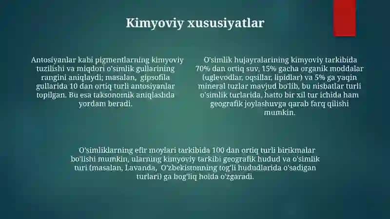 Yuksak o‘simliklar sistematikasi 4