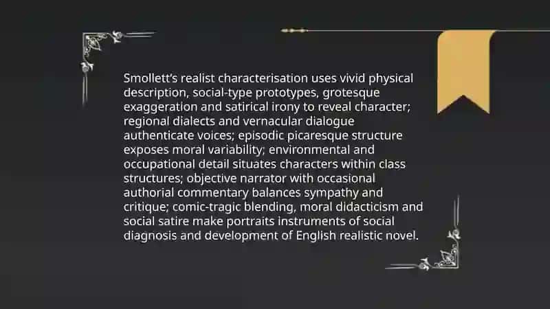 T SMOLLET'S CREATIVE ACTIVITY AT THE DEVELOPMENT OF ENGLISH REALISTIC NOVEL 4