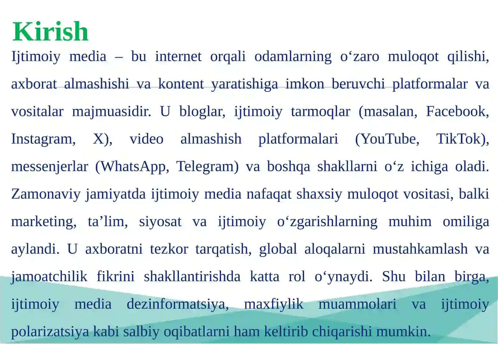IJTIMOIY MEDIA SHAKLLARI 4