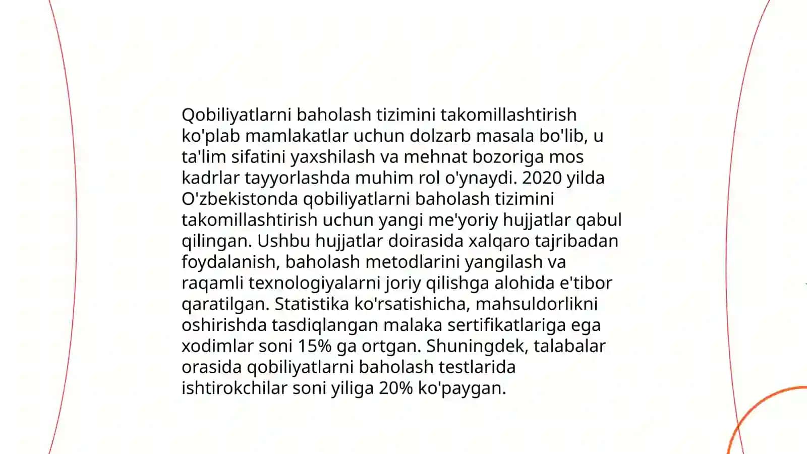 Talim sohasida amalga oshirilayotgan islohotlar 4