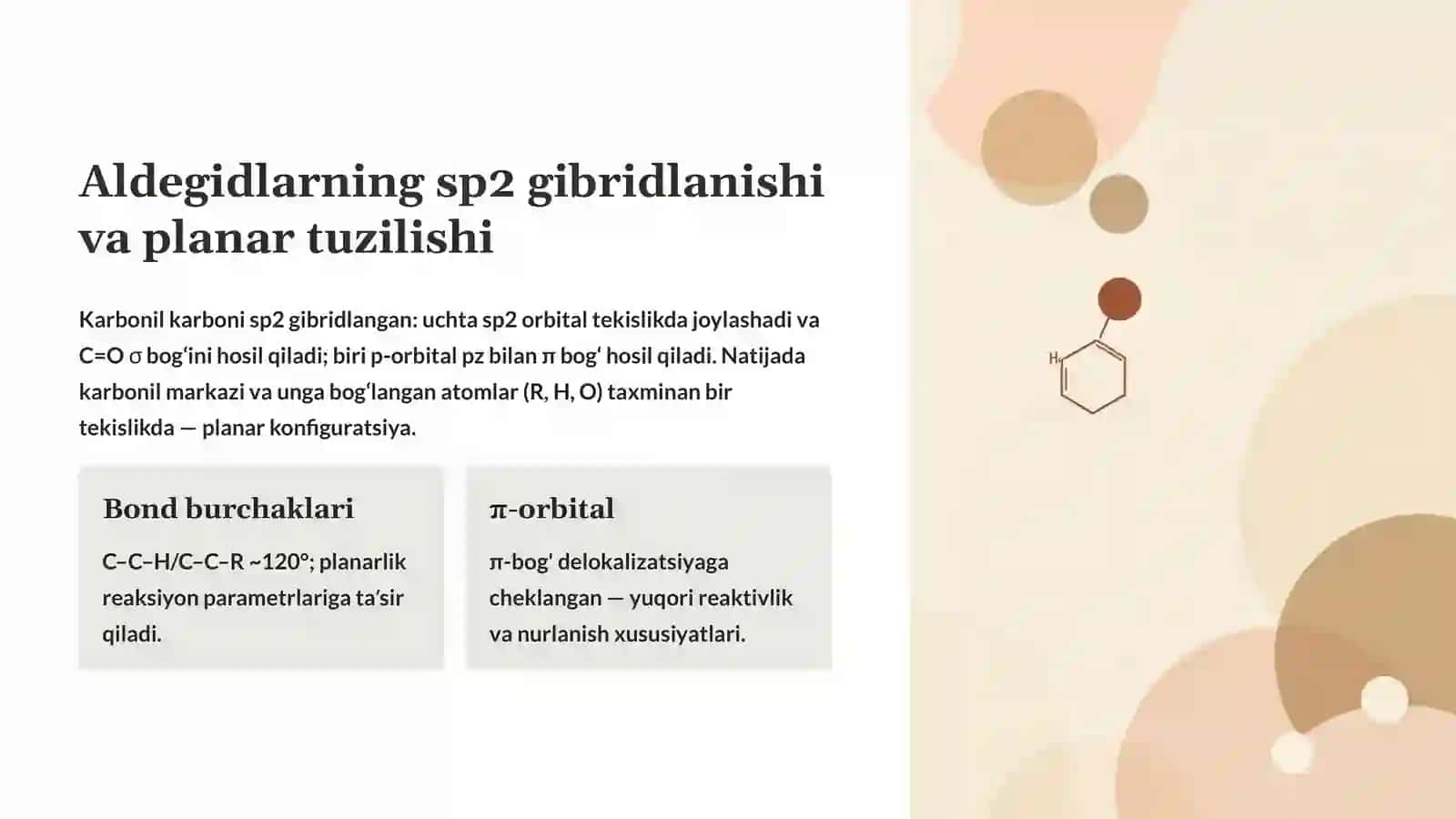 tibbiy kimyo "Aldegidlar" 4