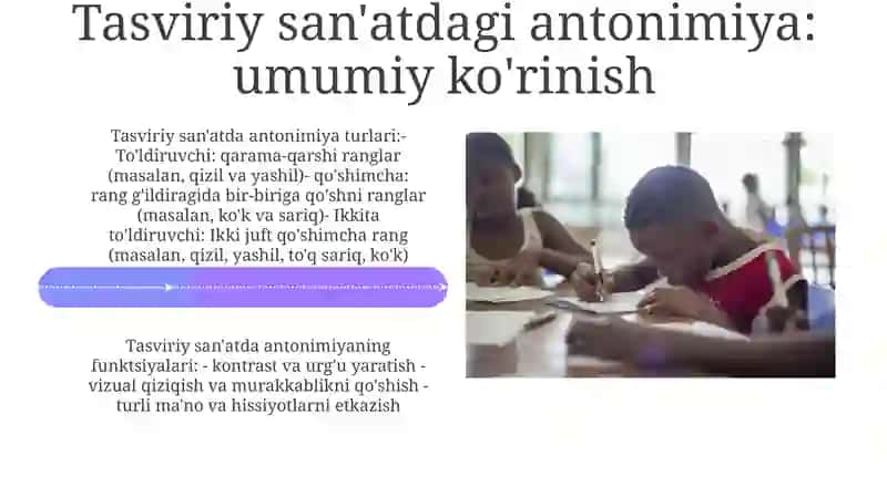 Antonimiya Semantik Munosabat Sifatida (Badiiy Asar Misolida) 4