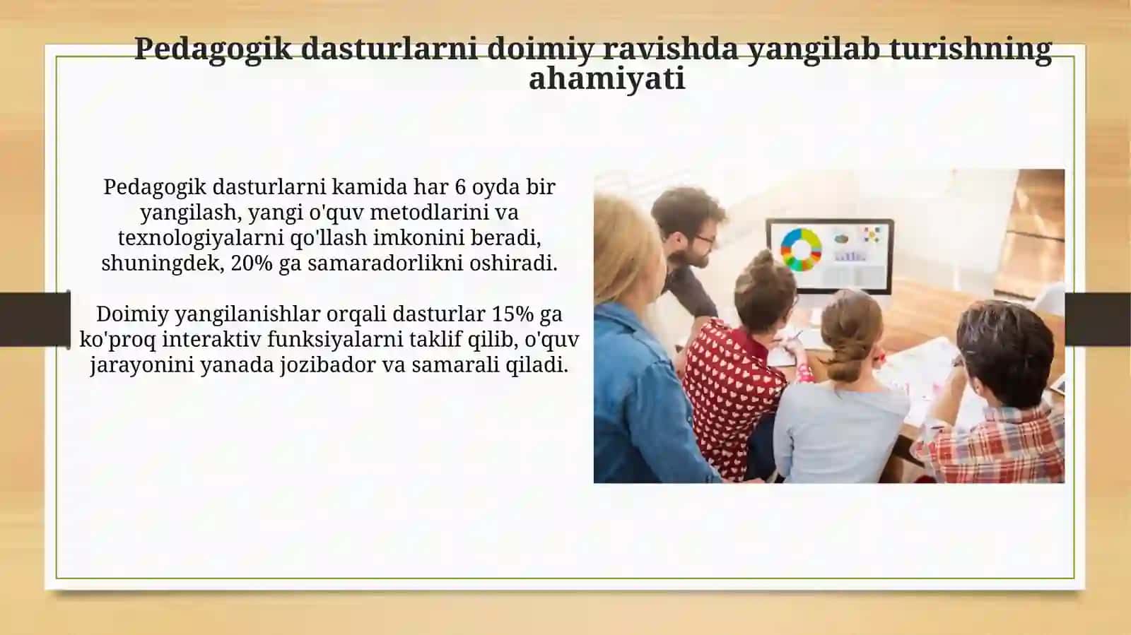 Kasbiy faoliyatda pedagogik dasturiy vostitalardan foydalanish 4