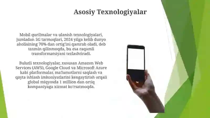 Kelajakdagi Texnologiyalar 4