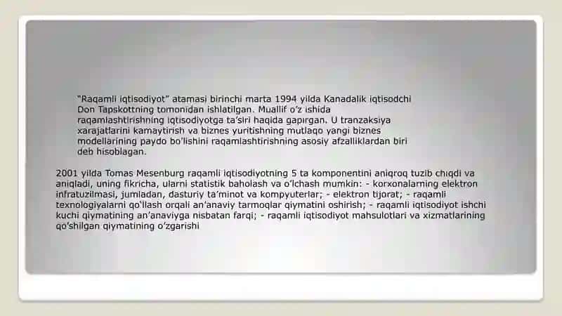 Korxonalarda raqamli texnologiyalarni qoʻllashning iqtisodiy samaradorligi 4