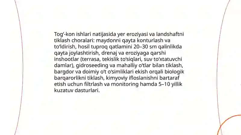 Tog‘-kon, kimyo, metallurgiya sanoati va atrof-muhit muhofazasi 4