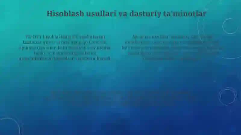 UV spektrlarini hisoblash: Nazariy asoslar va metodlar 4