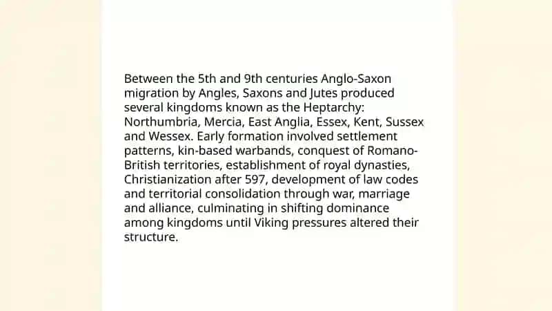Anglo-Saxons brief history 4