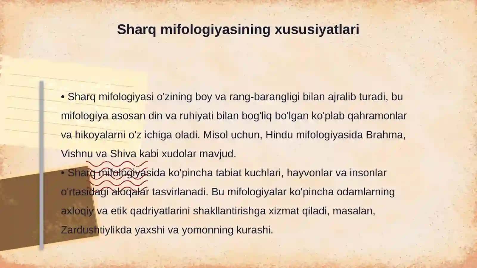 Mifologiya:Sharq va gʻarb adabiyotidagi umumiy va farqli jihatlari 4