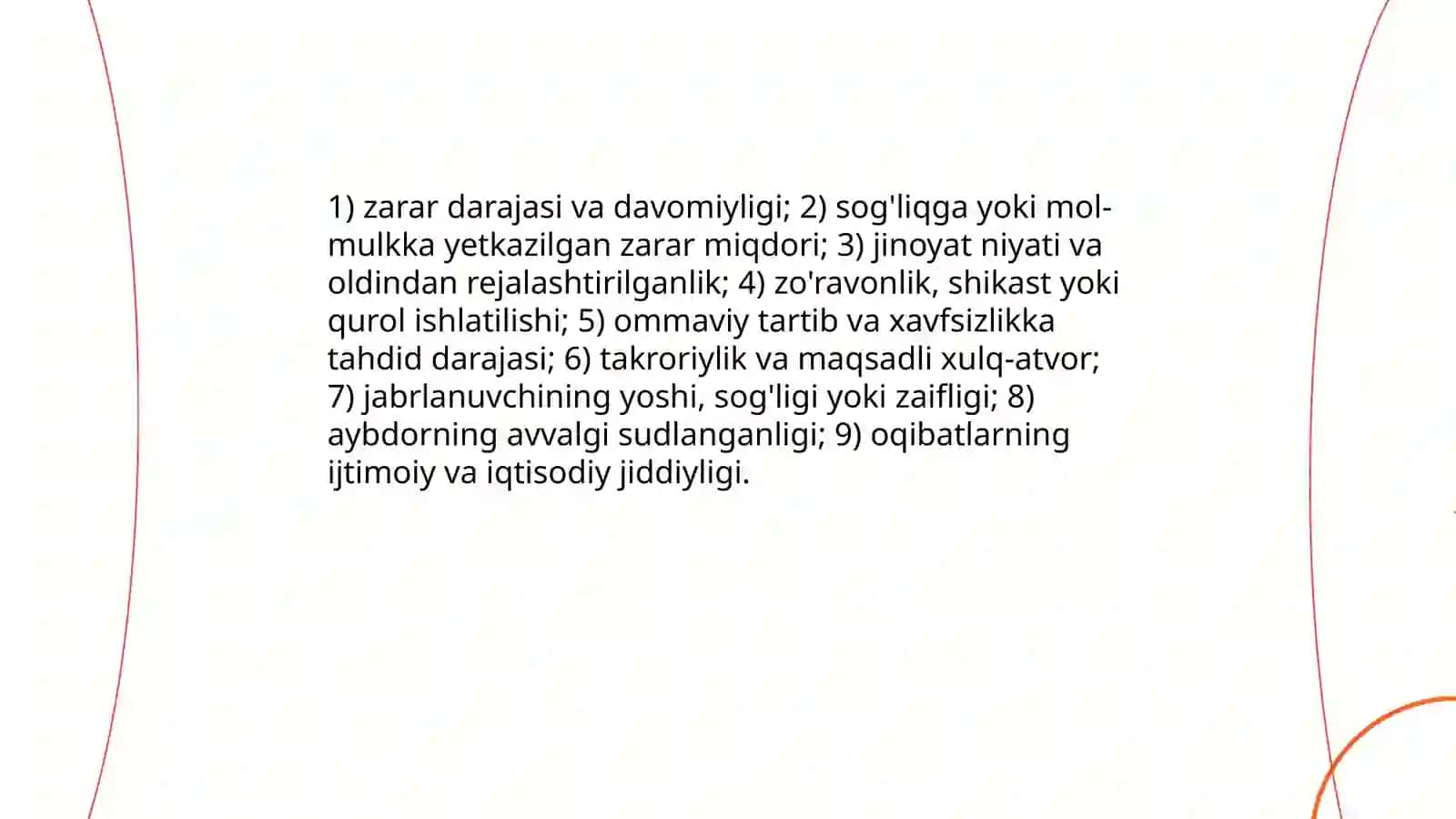 Mayda bezorilikning huquqiy taʼrifi va asosiy belgilari 4