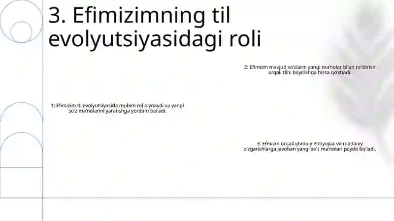 Efimizim Natijasida Yangi Leksik MaʼNoning Hosil BoʻLishi 4