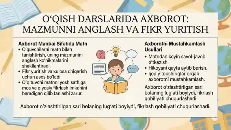 Boshlangʻich taʼlimda ona tili va oqitish darslarida axborot 4