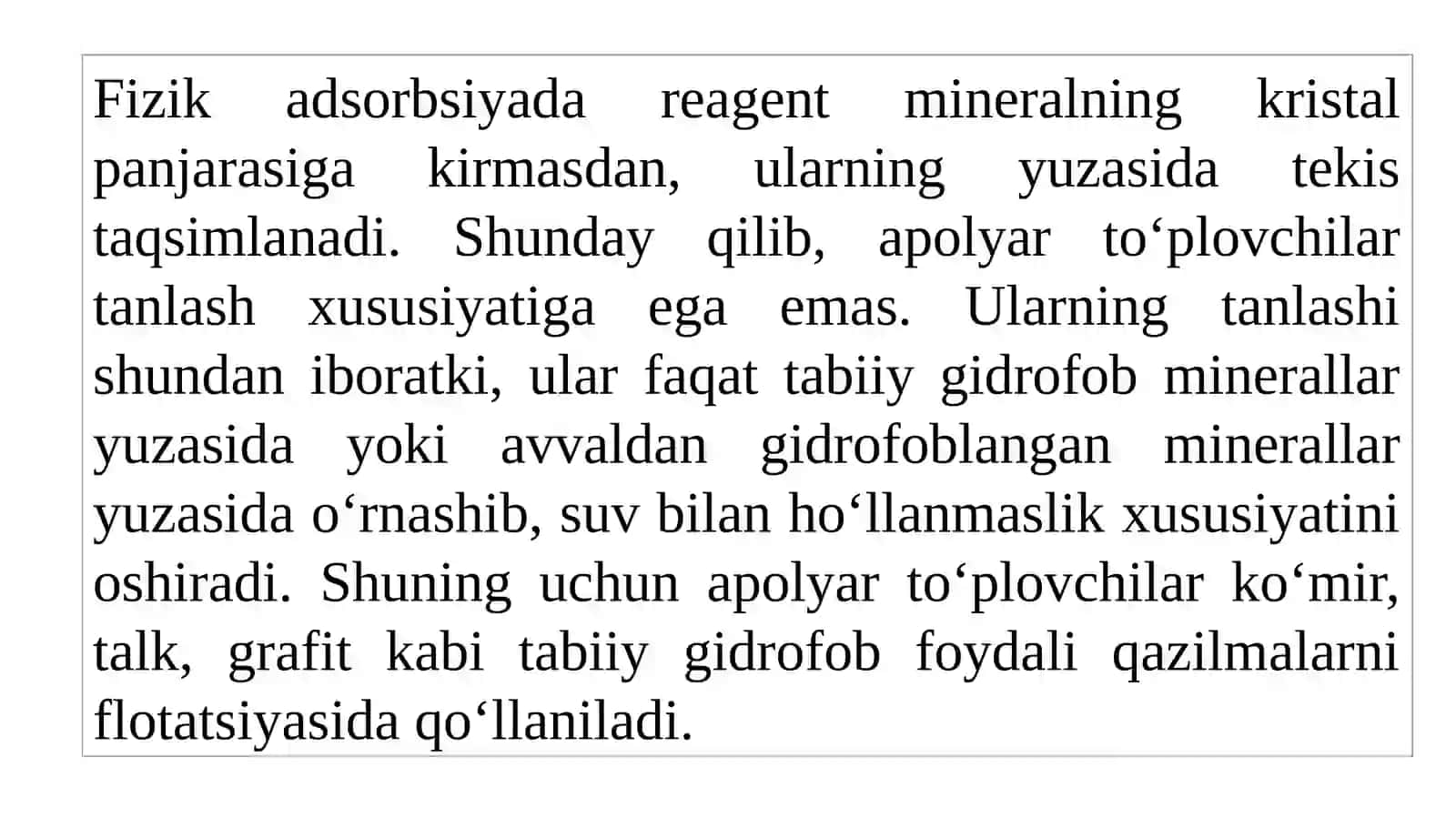 TO‘PLOVCHIREAGENTLAR, ULARNING VAKILLARI 4