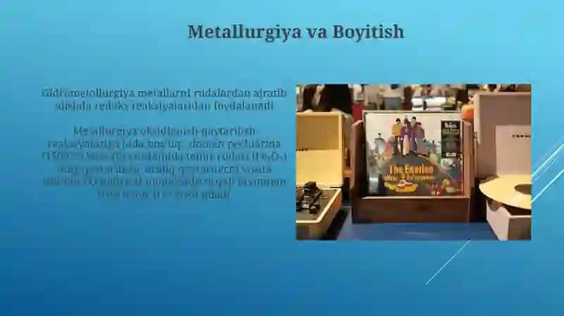 Oksidlanish-qaytarilishi reaksiyalarning ahamiyati 4