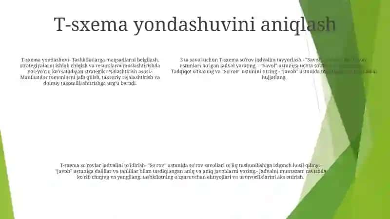 3 Yosh Inqirozi BoʻYicha T Sxemasi Jadvalini Tayyorlash VaToʻLdirish 4