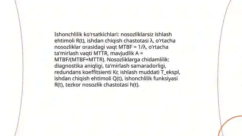 Texnologik mashinalarning ekspluatatsion ko'rsatkichlari va ularga qo'ylladigan talablar 4