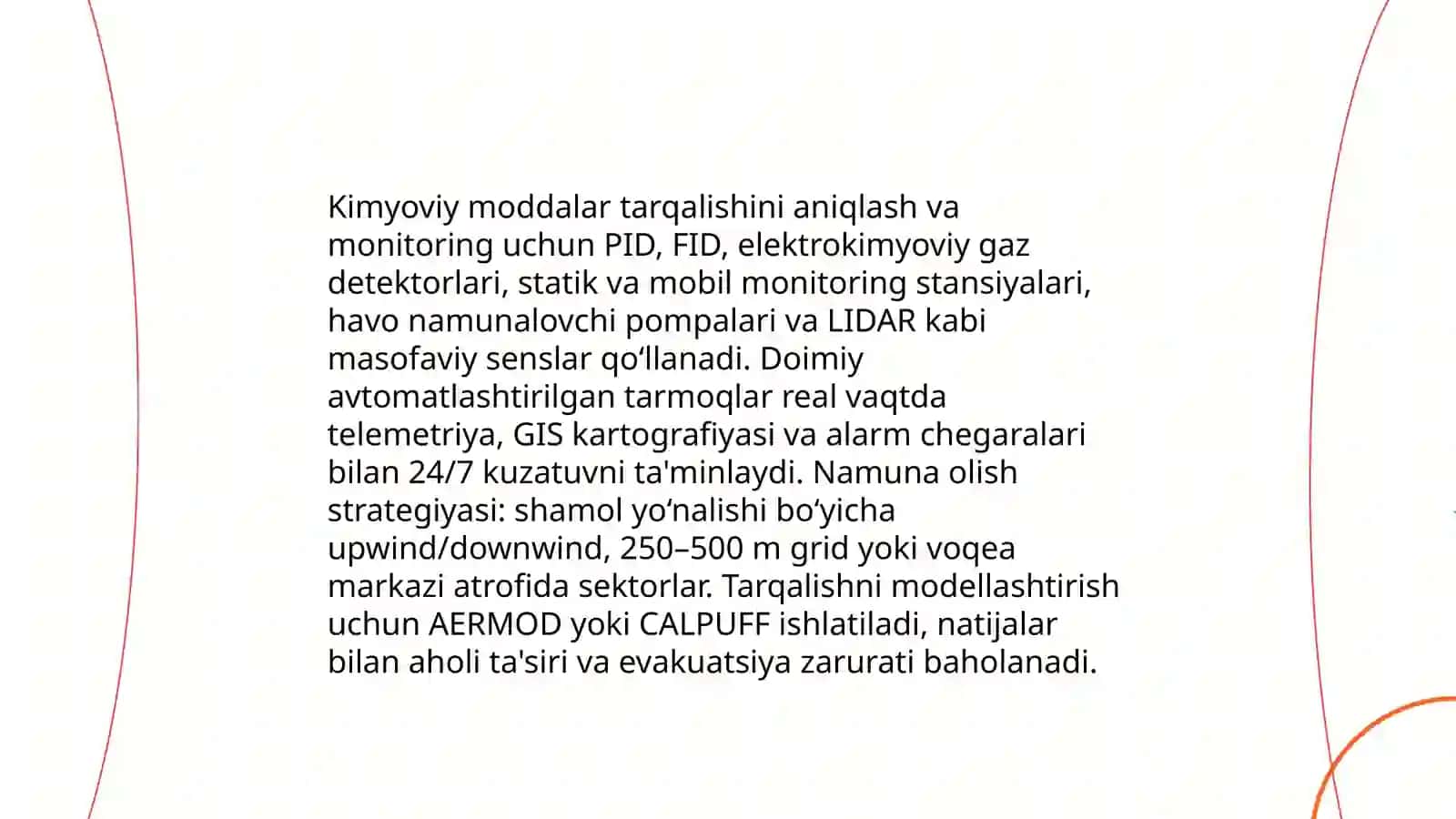 Favqulodda vaziyatlarda radiatsion,kimyoviy vaziyatlarni baholash 4