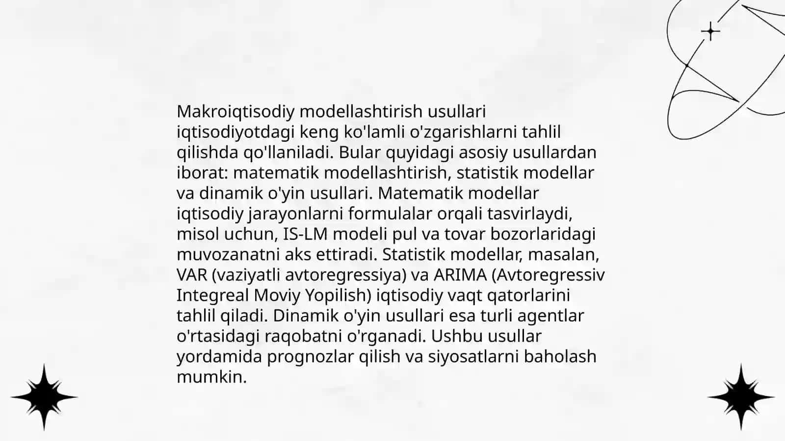 Ijtimoiy-iqtisodiy rivojlanish nazariyalari 4