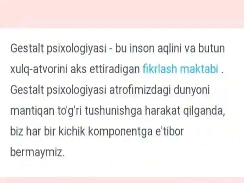 Geshtalt psixologiyasining mazmuni va mohiyati 4