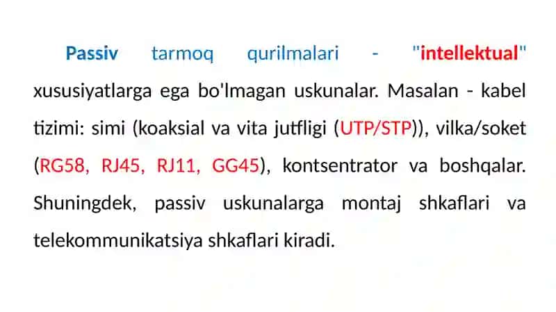 Tarmoqqurilmalari 4
