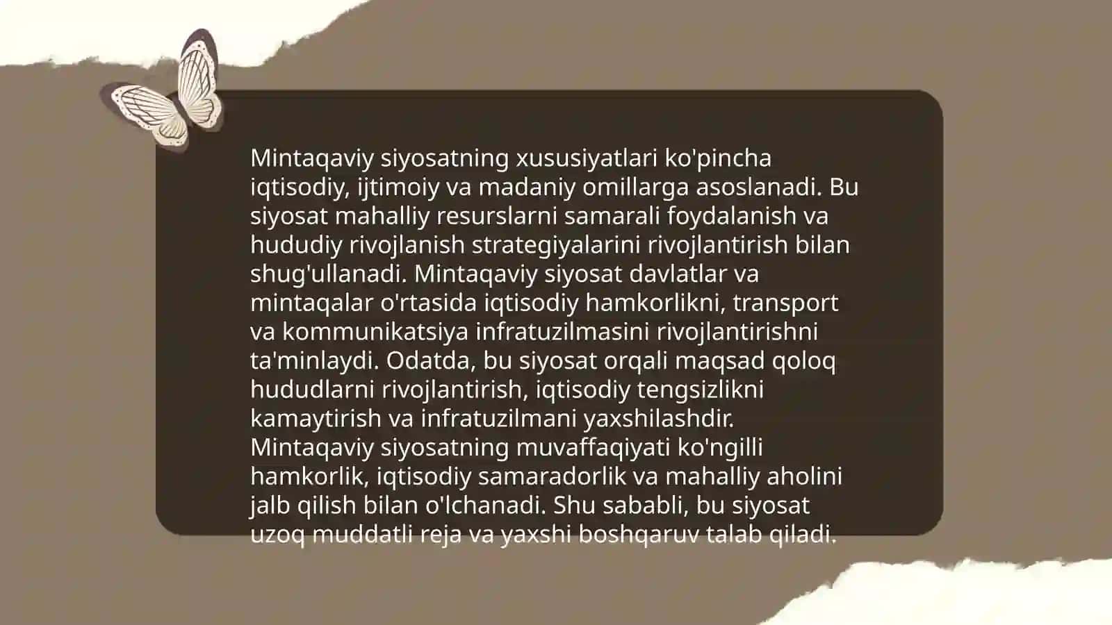 Geosiyosat va mintaqaviy siyosat 4