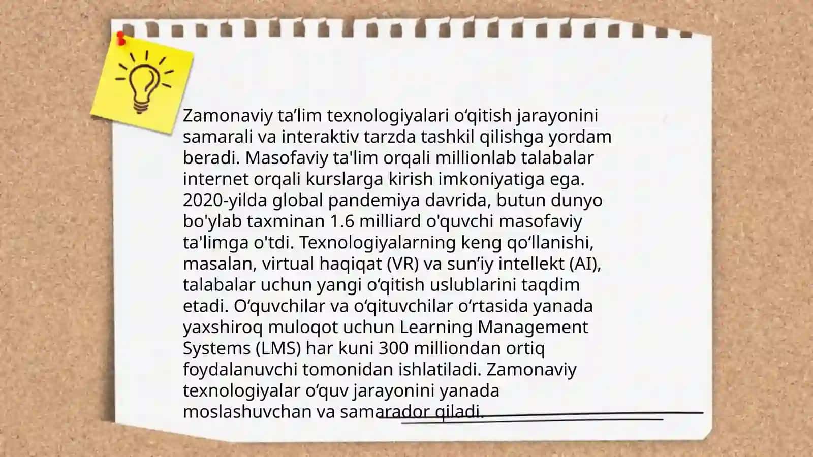 Pedagogik texnologiyaning shakllanishi va uning zamonaviy tuzilmasi 4
