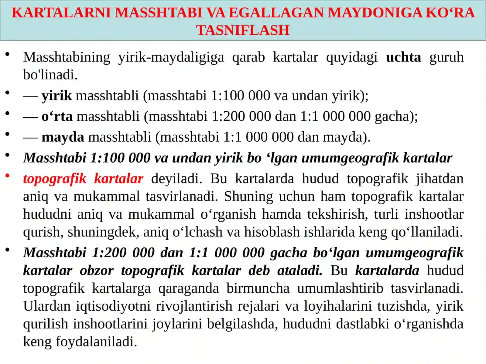 17-mavzu.Geografik karta va atlaslar va ularni tiplari 4