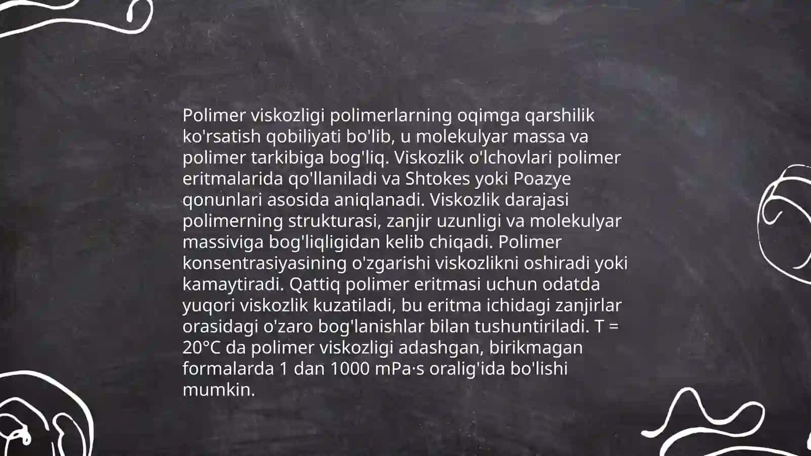 Polimer eritmanig reologik xossalari 4