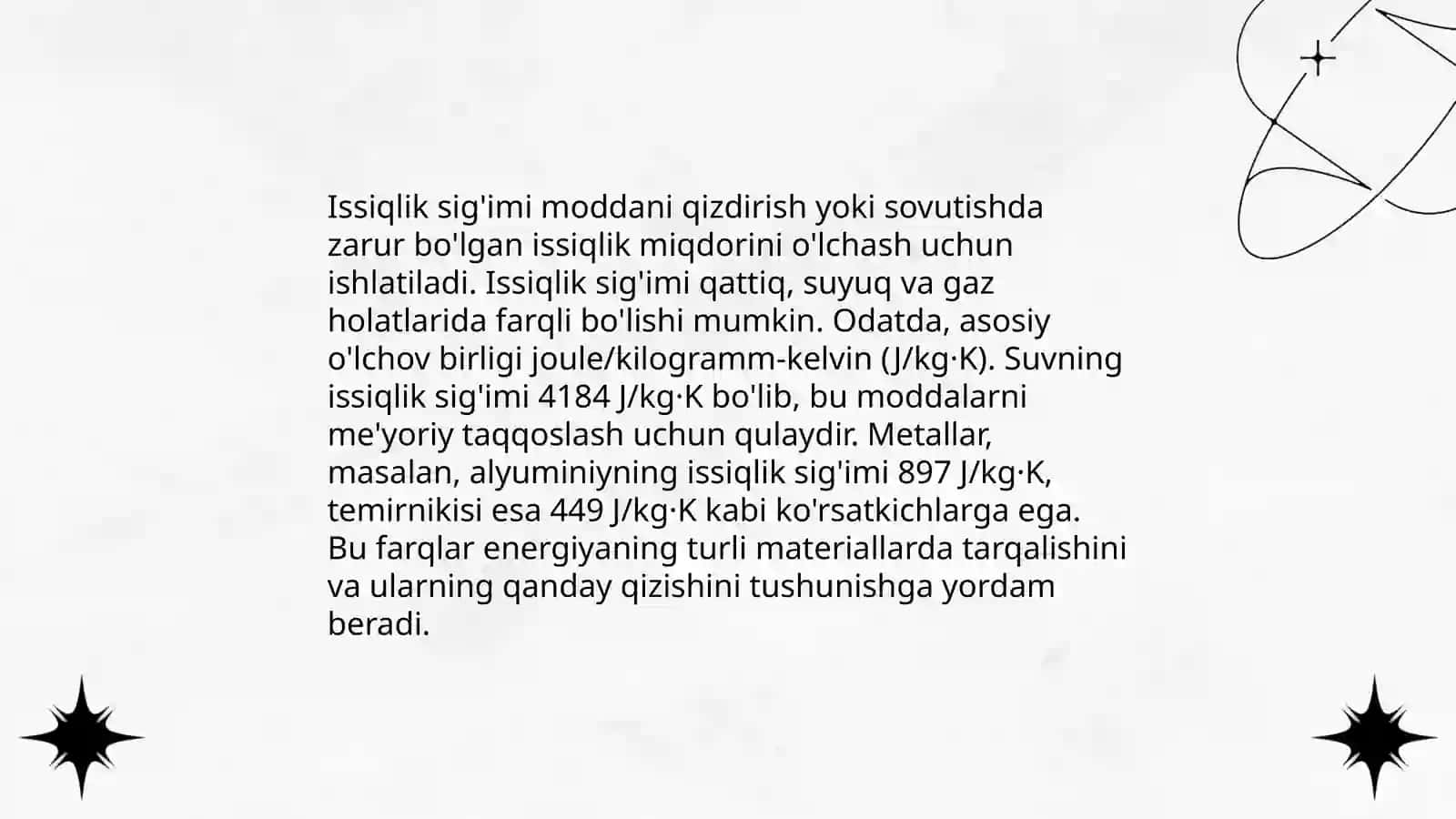 Termodinamik kattaliklarni almashtirish usullari 4