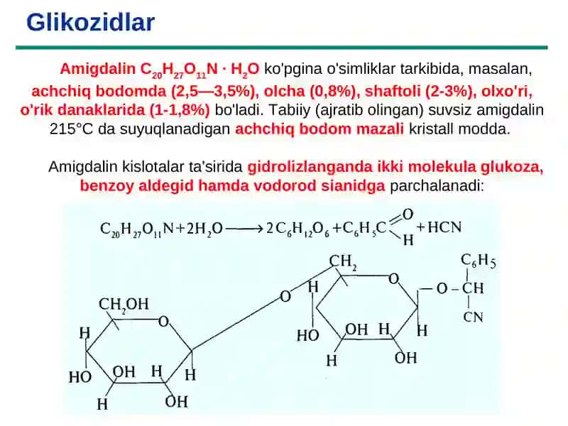 GLIKOZIDLAR 4